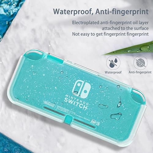DLseego Protective Case for Nintendo Switch Lite, Glitter Bling Soft TPU Cover with Shock-Absorption and Anti-Scratch Design Protective Case - Crystal Glitter thumbnail 6
