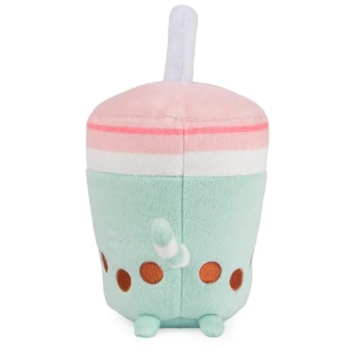 GUND Pusheen Boba Tea Sip 6-Inch Plush Toy for Ages 8+ | Promotes Exciting Character Roleplay, Early Sensory Discovery, and Creative Storytelling; Soft, Comforting, Collectible Plush thumbnail 6