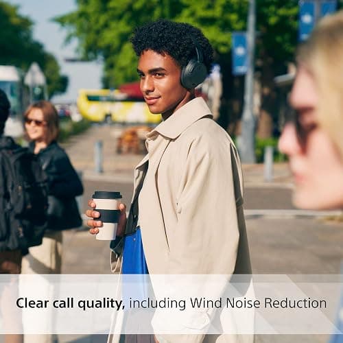 Sony WH-CH720N Noise Cancelling Wireless Bluetooth Headphones - Up to 35 hours battery life and Quick Charge - Black - Black thumbnail 8