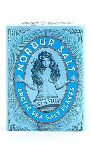 Nordur Salt Arctic Sea Salt Flakes Tin Plain 4.4 OZ thumbnail 4