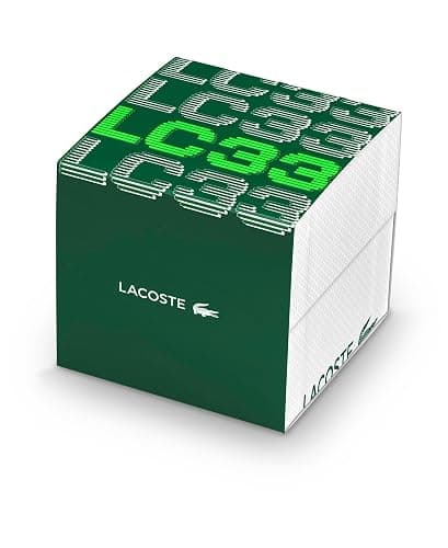 Lacoste LC33 Men's Analog and Digital Movement Watch, Silicone Strap, Water Resistant Up to 10ATM/100 Meters - Contemporary, Sporty - Premium Fashion Timepiece - Gift for Him - 45mm thumbnail 8