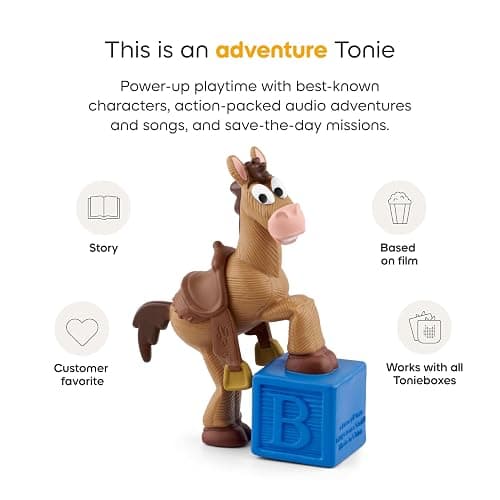 Tonies Toy Story 5: Bullseye Audio Toy Figurine from Disney and Pixar thumbnail 5