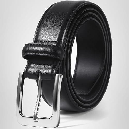 VATAN Men's Genuine Leather Dress Belts, Handmade Classic Every Day Leather Jeans Belt for Men Work Business Casual thumbnail 9
