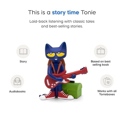 Tonies Pete The Cat: Rock On! Audio Toy Figurine thumbnail 4