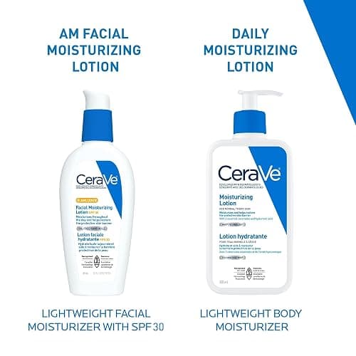 CeraVe AM Face Moisturizer SPF 30 with Niacinamide, 89mL | Facial Moisturizer with Hyaluronic Acid, Broad Spectrum UVA/UVB, No White Cast, Dermatologist Recommended, Travel Size thumbnail 10
