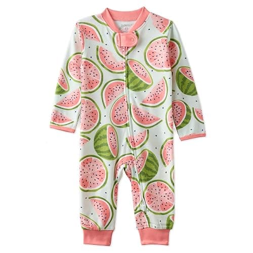Butterblu Shadow Sleep & Play 100% Organic Cotton Footless Zip Front Sleeper Pajamas - Image 1