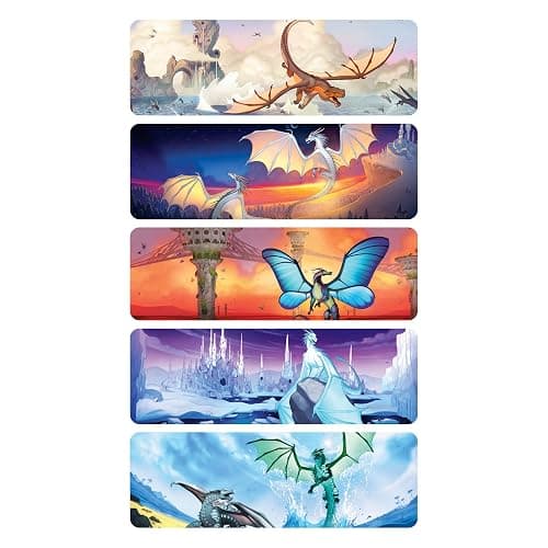 20 pcs Wings of Fire Bookmarks - from Wings of Fire Book 1-15 Author Tui Sutherland Bookmark Merchandise for Double-Sided, Durable, Waterproof Bookmark as Party Favor, Student Rewards thumbnail 4
