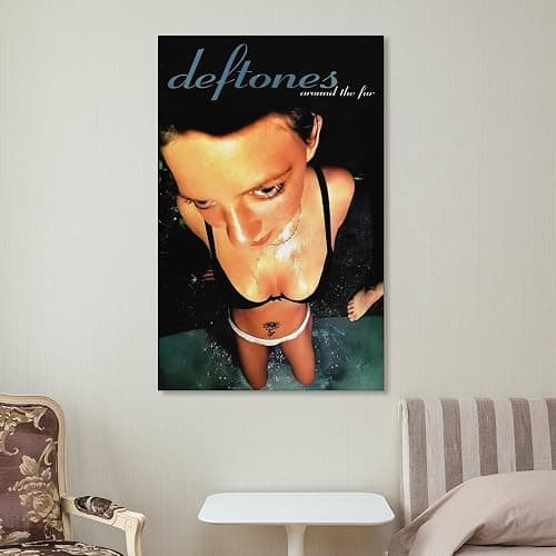 VQFYNOBCI Deftones Poster Vintega MusicCanvas Art for Room Aesthetic And Wall Art Picture Living Room Decor Poster12x18inch(30x45cm) thumbnail 7