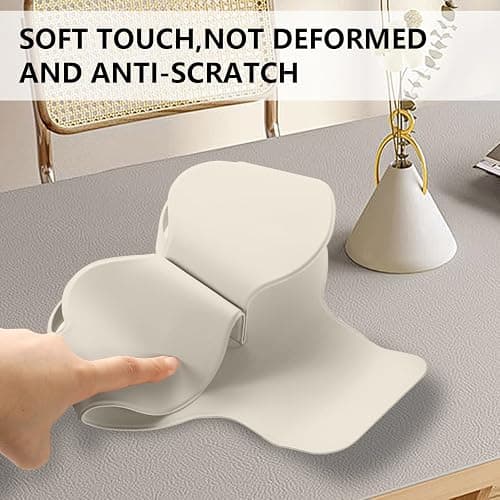 Maxjoy for Apple Airpods Max Smart Case Cover, Soft PU Leather Protective Cover Accessories for Airpod Max with Sleep Mode, Anti-Dust Travel Carrying Case for Airpods Pro Max Headphones, Beige thumbnail 5
