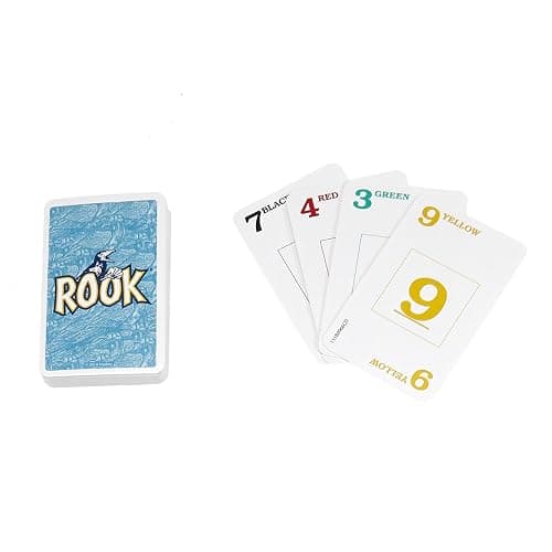 Hasbro Gaming Rook Card Game | Family Games for Kids, Teens, and Adults | 2 to 6 Players | Bidding and Trick-Taking Games | Fun Summer Activities | Vacation Travel Essentials | Ages 8+ thumbnail 2