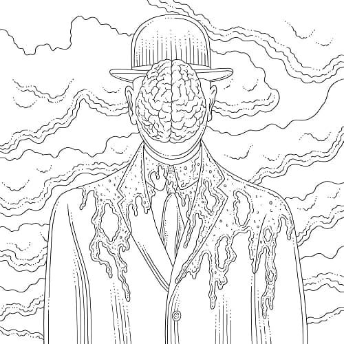 The Beauty of Horror 6: Famous Monsterpieces Coloring Book thumbnail 7