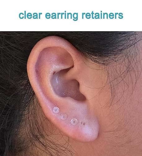 QWALIT 2 pairs Ear Piercing Kit Ear Piercing Gun Kit Self Piercing Earrings Piercing Kit Disposable Earring Gun Piercing Kit with Earring Studs Self Ear Piercing Kit at Home Screw Back Earring thumbnail 6