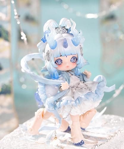 CALEMBOU BJD Blind Box, 1/12 Penny Antu All-Spirits Encyclopedia Series 15cm Ball Jointed Doll, Cute Dress Up Doll with Joints, Collection Action Figure for Birthday Christmas thumbnail 8