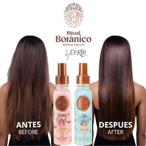 Hair Perfume - DUO Protector Termico para Cabello, Desenredante y Control Frizz Con Feromonas, Protección Solar - Ritual Seducción y Ritual Tentación Floral y Frutal 120ML - Leave in Conditioner Spray thumbnail 4