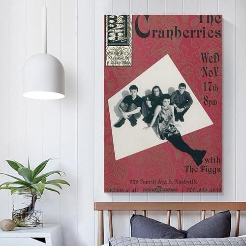8K4FJ7Q2XZP The Cranberries Canvas Poster Bedroom Decoration Landscape Office Valentine's Birthday Unframe-style08x12inch(20x30cm) thumbnail 5