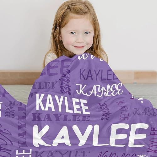 Corissy Ships Next Day, Personalized Blankets and Throws Custom Blanket with Name Customized Flannel Blanket for Kids Christmas Blanket Gifts for Teen Girls Boys | Christmas Blanket, Customized, with Name, for Teen Girls Boys, for Kids, Gifts, Ships Next Day thumbnail 4