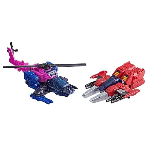 Transformers Age of The Primes Wreck 'n Doom Collection Topspin vs Spinister 5.5-inch Converting Action Figure 2-Pack, Robot Toys, Ages 8+ (Amazon Exclusive) thumbnail 2