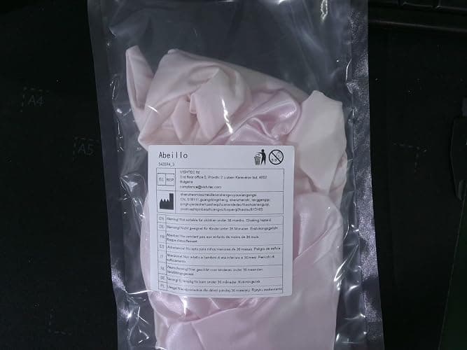 Abeillo Silk Sleep Bonnets for Women, 1PC Adjustable Satin Night Sleeping Cap Soft Elastic Band Silk Bonnets for Sleeping, Hair Bonnet with Tie Band for Curly Hair Braid Women (Pink) thumbnail 8