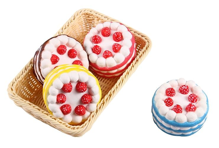 Anboor Squishies Cake Slow Rising Kawaii Squishie Toy for Collection Color Random thumbnail 6