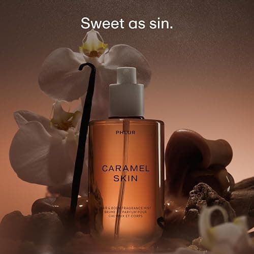 PHLUR Caramel Skin Body Mist - Hair & Body Fragrance Mist - Caramel Body Spray with Vanilla, Brown Sugar, Bergamot, Sandalwood & Musk (8 Fl Oz) thumbnail 2