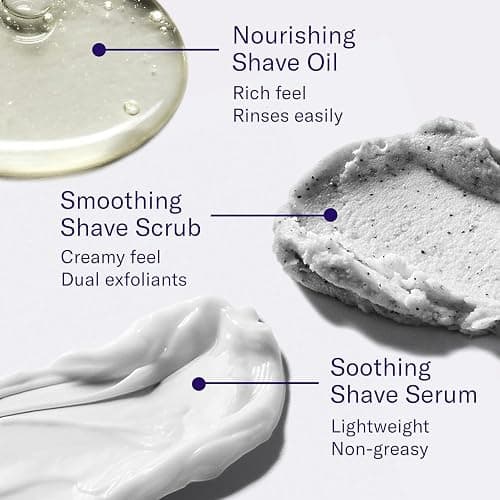 Flamingo 3-Step Shaving Set for Women - Smoothing Prep Scrub, Nourishing Shave Oil, and Soothing Post Shaving Serum - Glow Shave Collection thumbnail 8