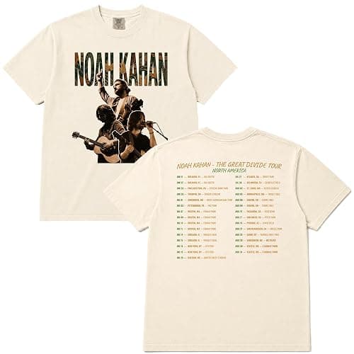 Folk Music Vintage Concert Photo Collage Garment-Dyed Retro Graphic Tee | Pre-Shrunk, True-to-Size Unisex Fit - Full Tour Date Backprint - Concert Keepsake Gift - Image 1
