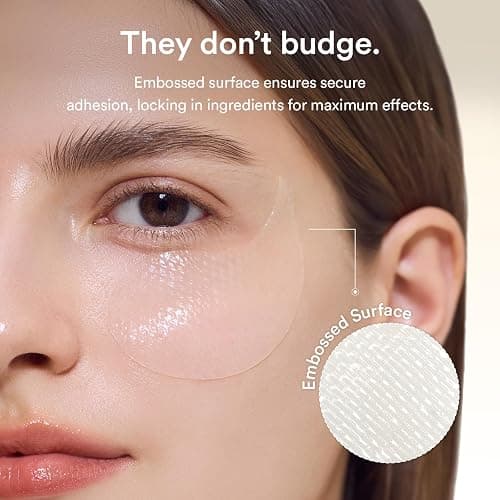 Abib Vegan Collagen Eye Patches for Wrinkles & Fine Line with Jericho Rose Jelly & Peptides, 60 Count, Korean Skin Care thumbnail 6