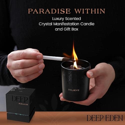 Deep Eden Wood Wick Candle thumbnail 2