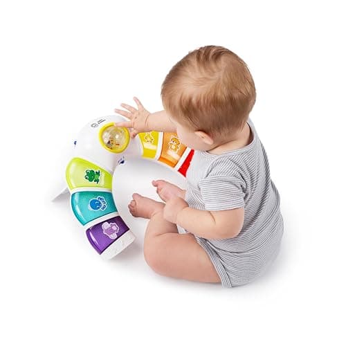 Baby Einstein Glow & Discover Light Bar Musical Toy, Activity Station, Sitting Up and Tummy Time Toy, Color and Animal Learning Toy, Infant Ages 3 Months+ thumbnail 13