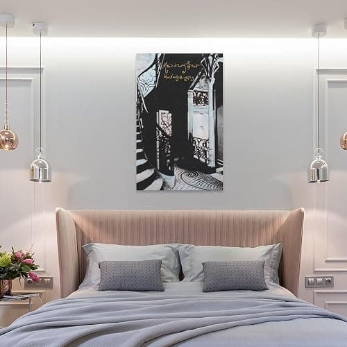 Mazzy Star Canvas Wall Art - Black & White Poster, 08x12inch (20x30cm), Perfect for Living Room & Bedroom Decor thumbnail 8