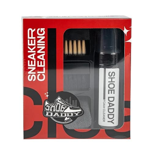 Sneaker Cleaning Kit – Premium Foam Shoe Cleaner with Soft & Stiff Bristle Brushes and Microfiber Towels – Shoe Cleaning Kit for Gym Tennis Sneakers, White Shoes, Leather, Mesh, Knit, Canvas & Nubuck thumbnail 2