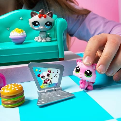 Littlest Pet Shop - Diner Dash Play Pack, Gen 7 Authentic LPS Bobble Head Toy Figure, Collectible Toy Animal, Ages 4+ - Amazon Exclusive thumbnail 6