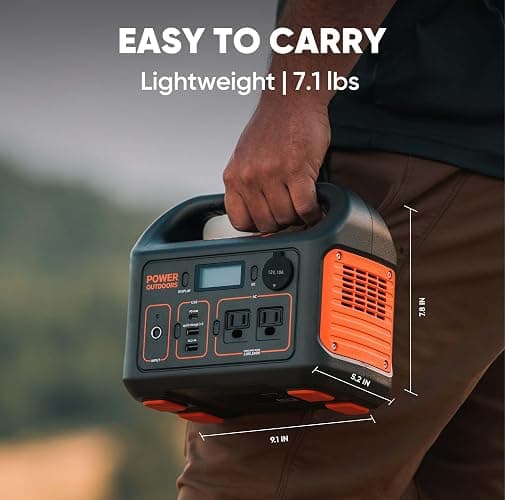 Jackery Portable Power Station Explorer 300, 293Wh Backup Lithium Battery, Solar Generator for Outdoors Camping Travel Hunting Blackout (Solar Panel Optional) thumbnail 2