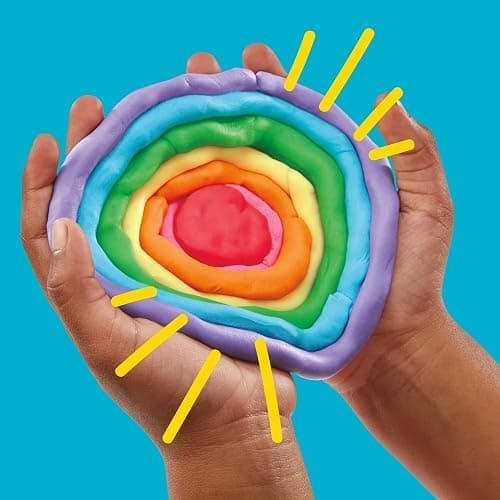 Play Doh Bulk Handout 42-Pack of 1-Ounce Modeling Compound Cans, Christmas Stocking Stuffer Gifts, Prizes, & Party Favors, Kids Arts & Crafts, Preschool Toys, Ages 2+ (Amazon Exclusive) thumbnail 5