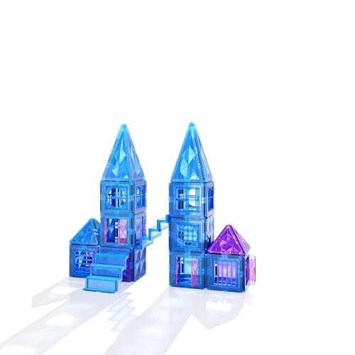 Diamond Magnetic Building Blocks - Frozen Princess Toys for 3-8 Year Old Girls & Boys - 3 4 5 6 Year Old Girl Birthday Xmas Present thumbnail 9
