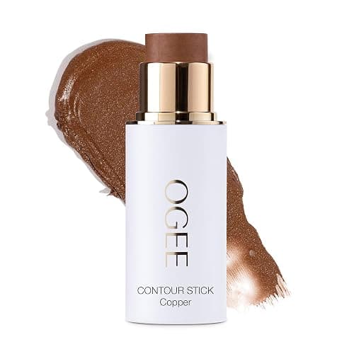 Ogee Sculpted Face Stick (COPPER - RADIANT COCOA) Certified Organic Bronzer Stick & Contour Makeup - Multi-Use Bronzer Stick for Face - Image 1