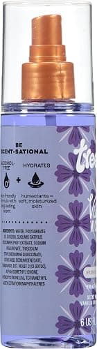 Tree Hut Violet Victory Hair & Body Mist, Alcohol-Free Body Spray, 6 Fl Oz | Alcohol-Free, Lavender & Vanilla Orchid Scent, Perfume Mist for Hair & Body, Everyday Fragrance Spray for Women thumbnail 2