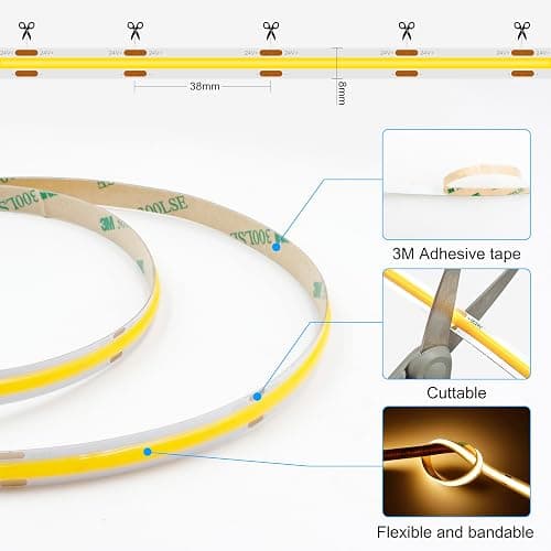 LED Strip Light Warm White thumbnail 5