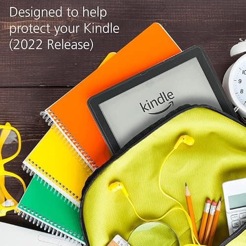 Clear Case and Glass Screen Protector for Kindle (2022 release), Made for Amazon thumbnail 4