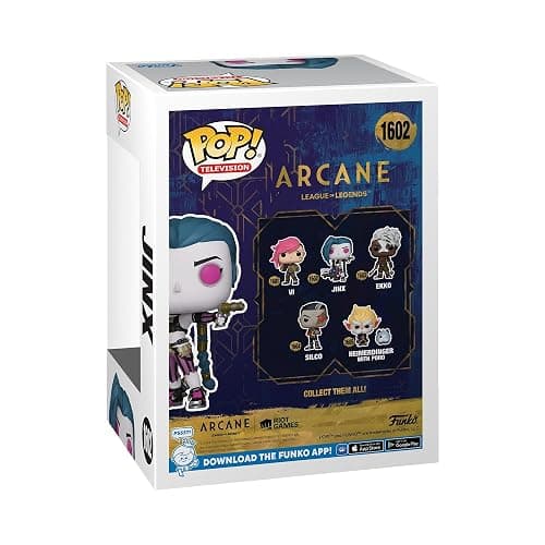 Funko POP! TV: Arcane - League of Legends - Jinx - Collectable Vinyl Figure - Gift Idea - Official Merchandise - Toys For Kids & Adults - Model Figure for Collectors and Display thumbnail 3