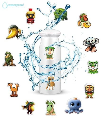 50Pcs Italian Brainrot Animals Stickers for Kids, Tralalero Tralala Stickers for Water Bottles, Tung Tung Tung Sahur Sticker Pack Waterproof Vinyl for Laptop Phone Party Favors Decals thumbnail 3