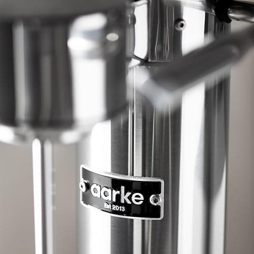 aarke - Carbonator III Premium Carbonator-Sparkling & Seltzer Water Maker-Soda Maker with PET Bottle (Stainless Steel) - AAC3-Steel - Carbonator Only thumbnail 6