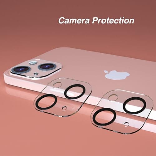 Ailun 3 Pack Camera Lens Protector for iPhone 15 / iPhone 14 ＆ iPhone 15 Plus/iPhone 14 Plus,Tempered Glass,9H Hardness,Ultra HD,Anti-Scratch,Case Friendly,Does not Affect Night Shots thumbnail 2