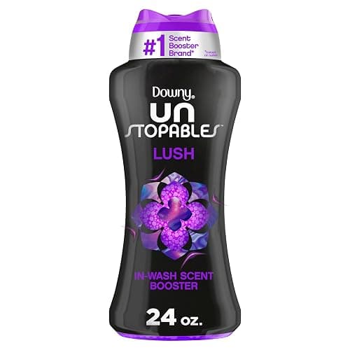 Downy Unstopables In Wash Scent Booster Beads, Lush Scent, 24 oz, Laundry Beads for Odor Protection, Downy Scent Booster Beads, Laundry Scent Boosters - Image 1