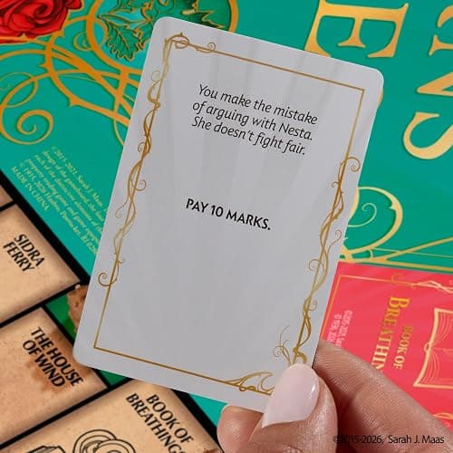 Monopoly: A Court of Thorns and Roses Special Edition Board Game for Adults | Officially Licensed | Ages 17+ | 2-6 Players (Amazon Exclusive) thumbnail 6