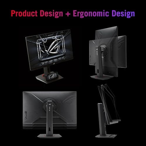 ASUS ROG Strix 27” QHD (2560x1440) HDR400 USB-C Gaming Monitor (XG27ACS), 180Hz,1ms, Fast IPS, 133% sRGB, Extreme Low Motion Blur Sync, G-Sync Compatible, DisplayWidget, Tripod Socket, 3 Year Warranty thumbnail 7