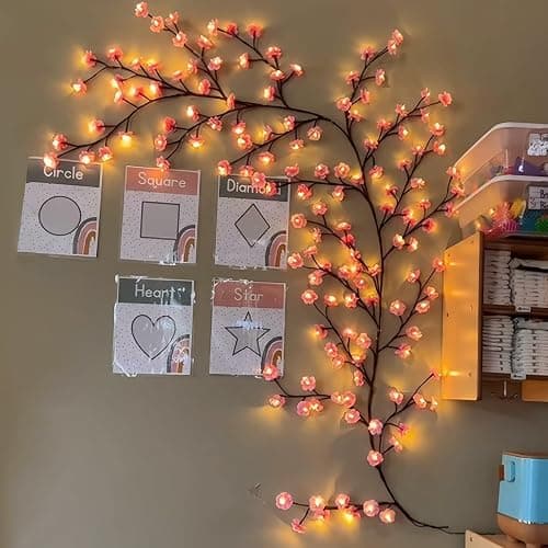Cherry LED Tree Branch Lights for Wall thumbnail 4