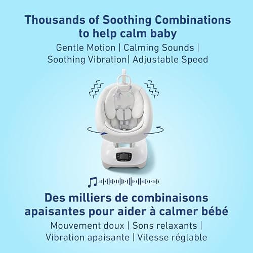 Graco SmartSense Soothing Baby Swing, Rori thumbnail 3
