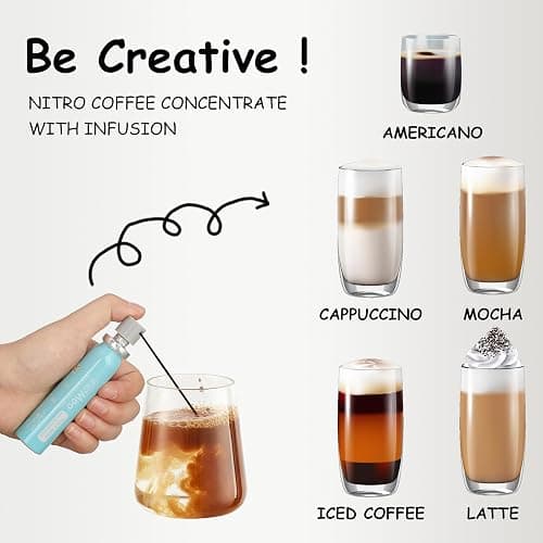 Coffee to the Moo Nitro Cold Brew Coffee Concentrate - Mix Pack (KETO, Collagen & Mushroom Coffee) | Instant Iced or Hot | Pocket/Purse Sized, Travel & Gifts Friendly | Makes 12 Cups thumbnail 7
