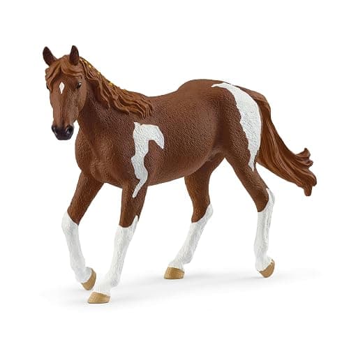 Schleich Horse Club - Paint Horse Mare - 6" Hand-Painted Collectable, Realistic Toy Horse Figurine for Girls and Boys. Durable, Educational Figure for Fun Imaginative Play. Kids Toys Ages 5+ 14901 - Image 1